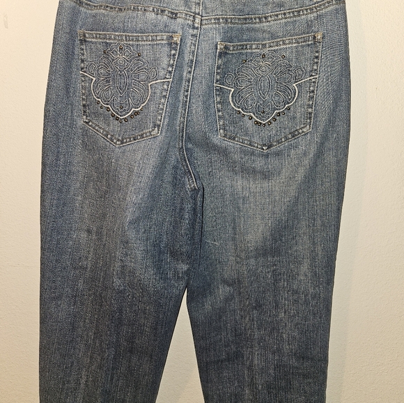 Talbots Womans Capri Jeans Size 4 - Picture 7 of 9